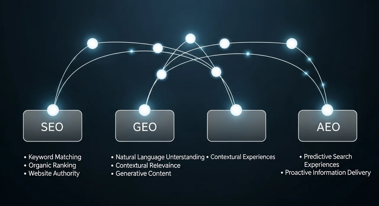 SEO를 넘어선 새로운 개념: GEO와 AEO