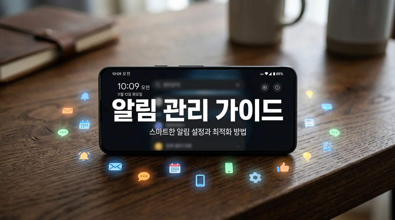 알림 관리 방법 완벽 가이드: 스마트폰부터 가전까지 스트레스 줄이는 법