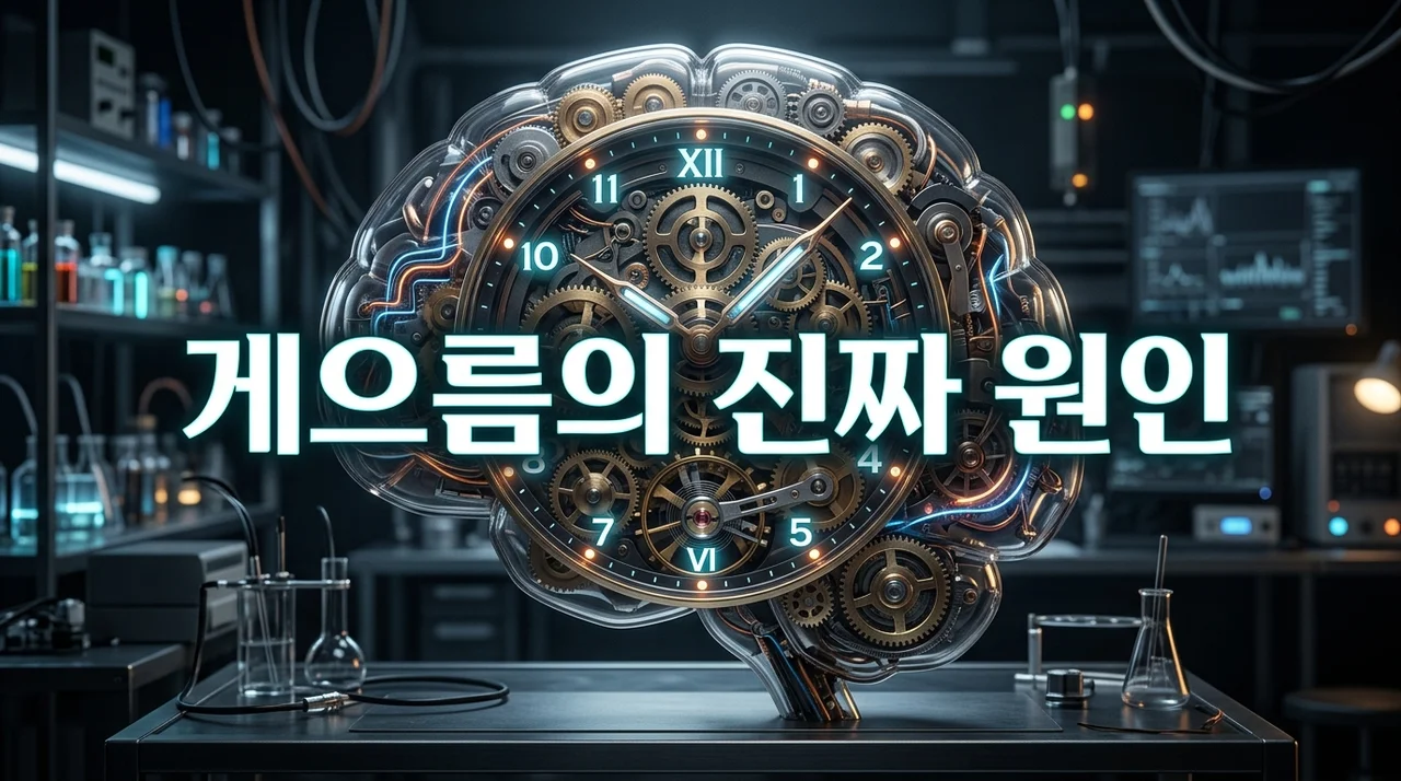 게으름 원인, 성격 탓이 아닌 뇌와 심리의 5가지 비밀