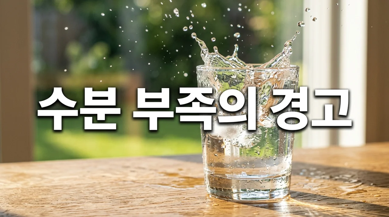 수분 부족 영향 7가지와 건강을 지키는 올바른 수분 섭취 가이드