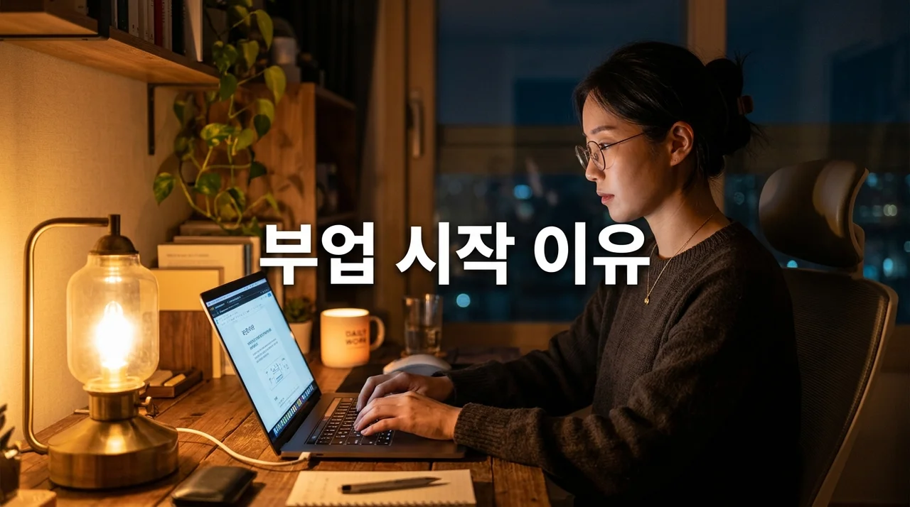 직장인 부업 시작 이유 TOP 5와 성공을 위한 현실적인 가이드