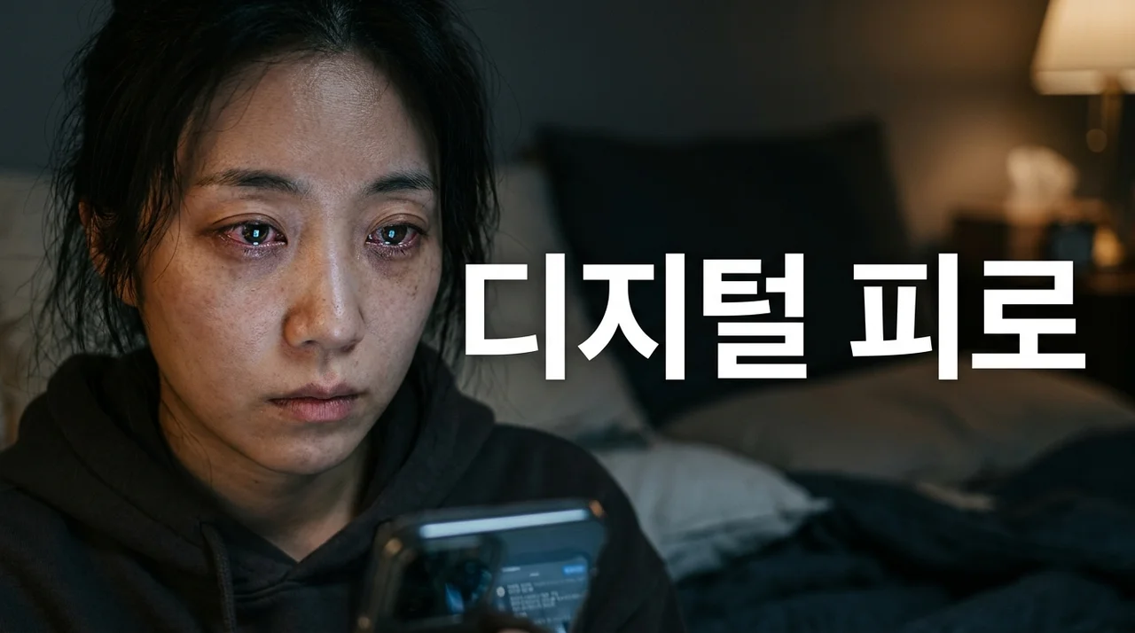 번아웃의 주범, 당신이 몰랐던 디지털 피로의 진짜 이유와 극복법