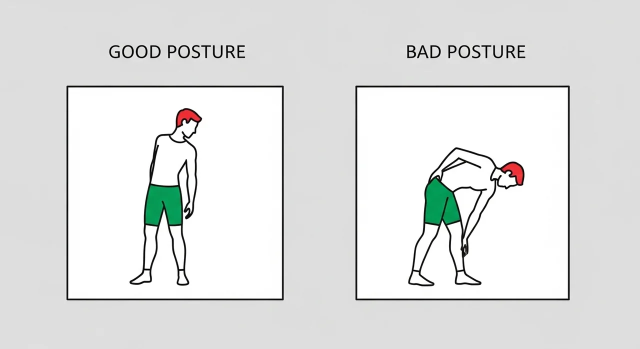 가장 흔한 원인: 당신의 자세와 생활 습관