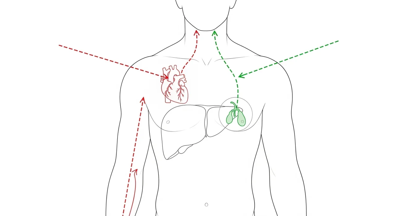 내부 장기의 신호? 연관통과 기타 원인들