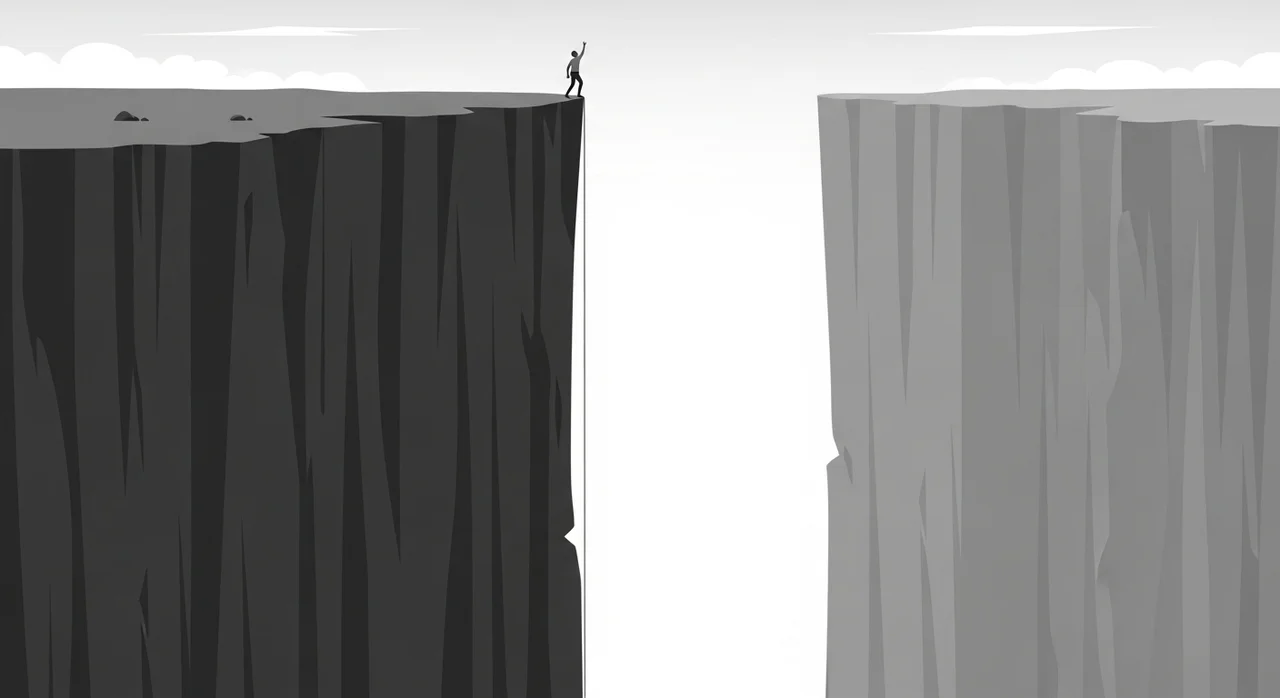 원인 1: 에베레스트를 맨몸으로 오르려는 격, '비현실적인 목표 설정'