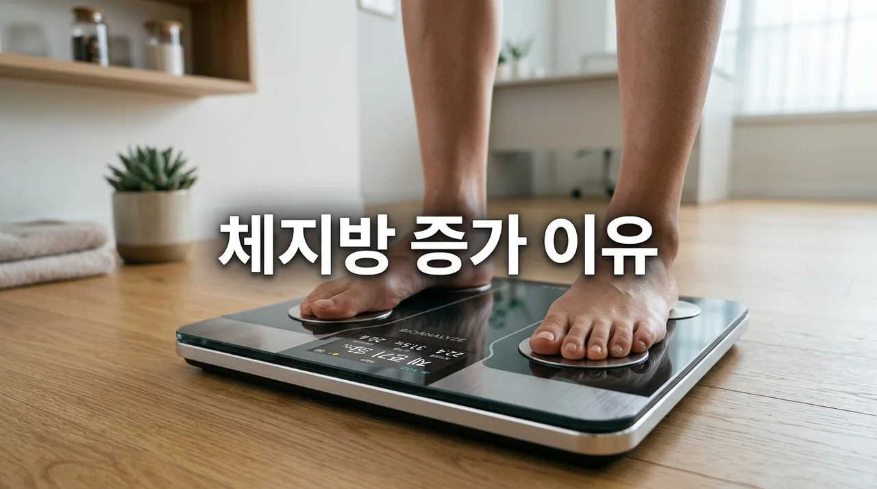 나도 모르게 살찌는 이유? 체지방 증가 이유 5가지와 해결책