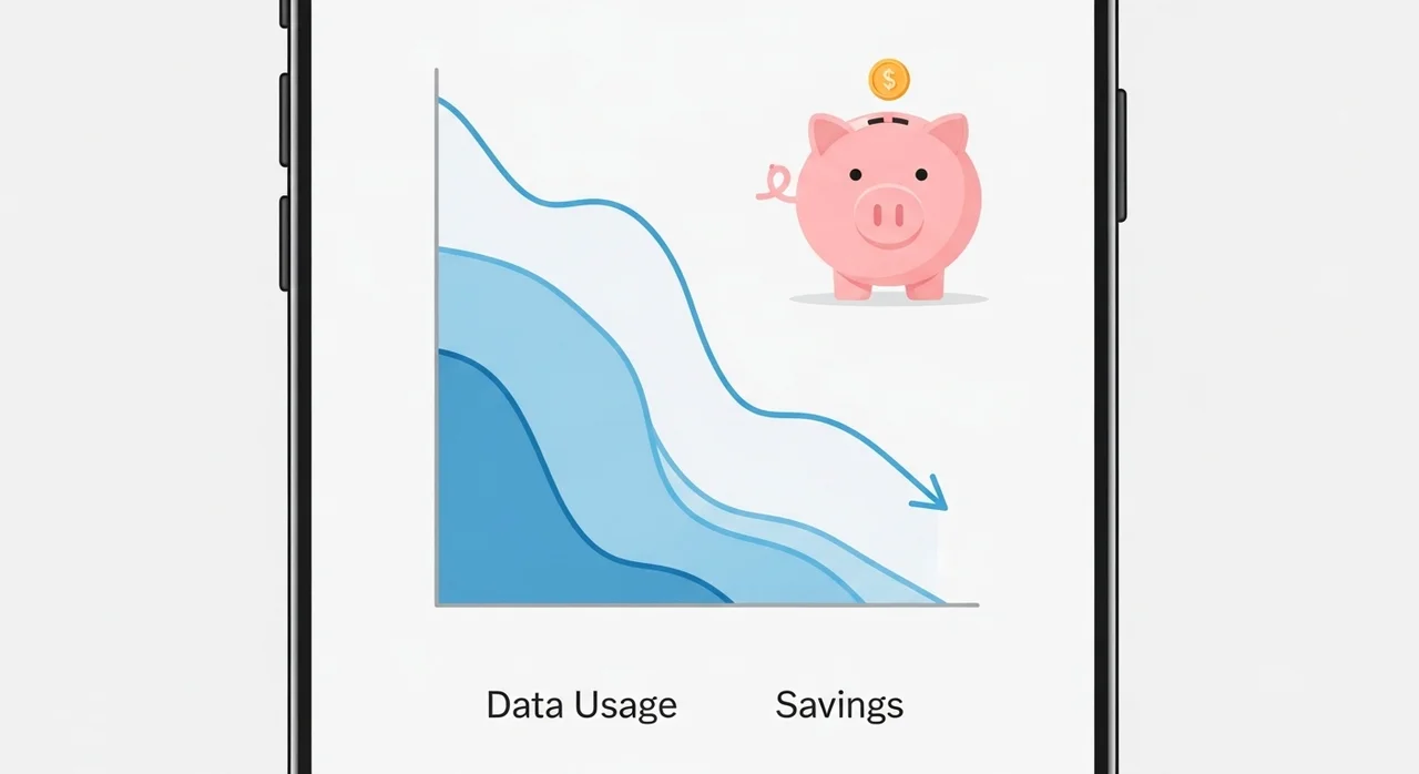 4. 데이터 요금 폭탄 방지: 데이터 절약 설정