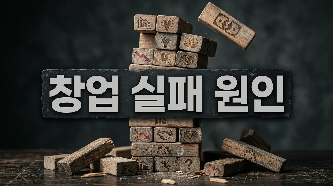 창업 실패 원인 TOP 5: 이것 모르면 99% 망합니다 (성공 전략 포함)