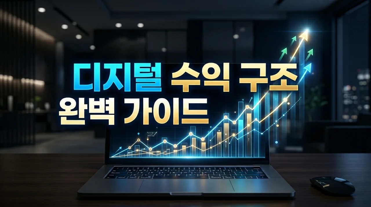디지털 수익 구조 완벽 가이드: 월 100만원 자동 수익 만들기