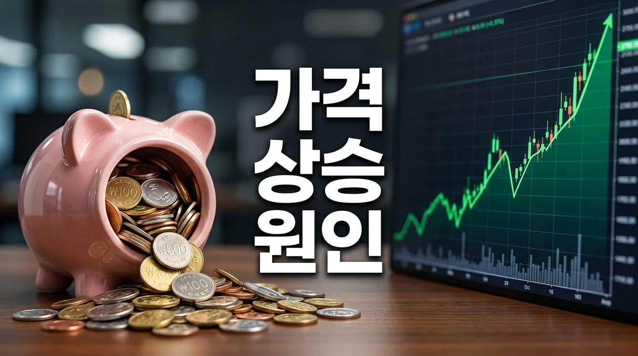 물가 폭등 진짜 이유? 2026년 가격 상승 원인 5가지 총정리