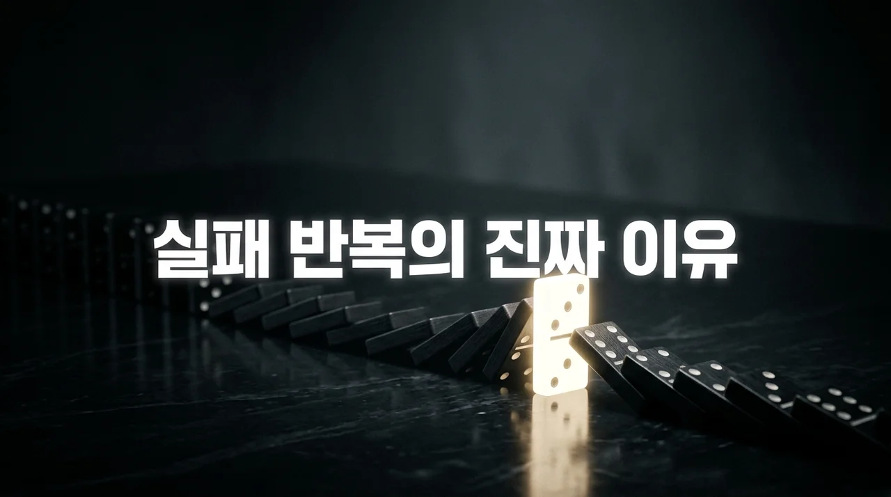 계획은 완벽한데, 왜 자꾸 실패할까? 실패 반복 이유 5가지와 극복법