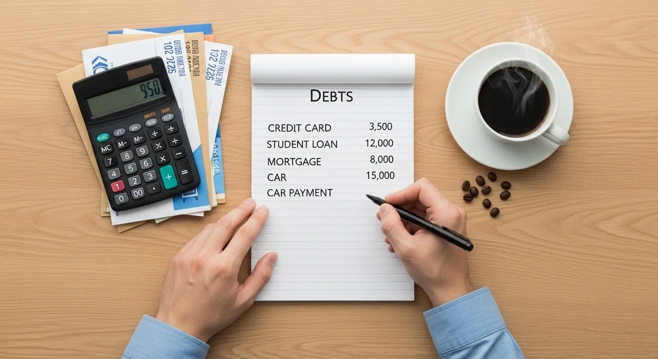 1단계: 나의 빚, 정확히 마주하기