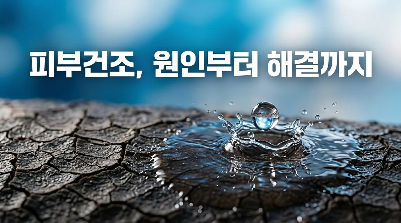 피부건조 이유, 속당김의 근본 원인과 해결법 총정리