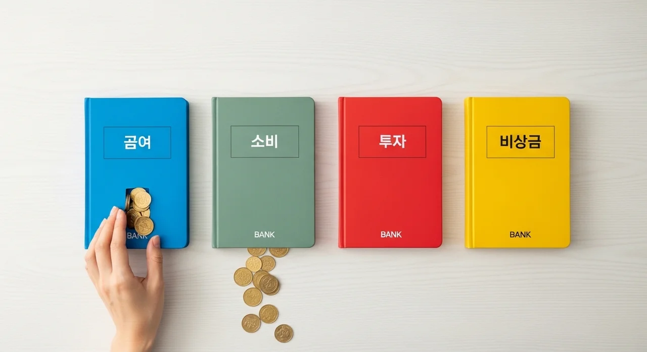 모든 전략의 기초: '4개의 통장' 시스템 구축하기