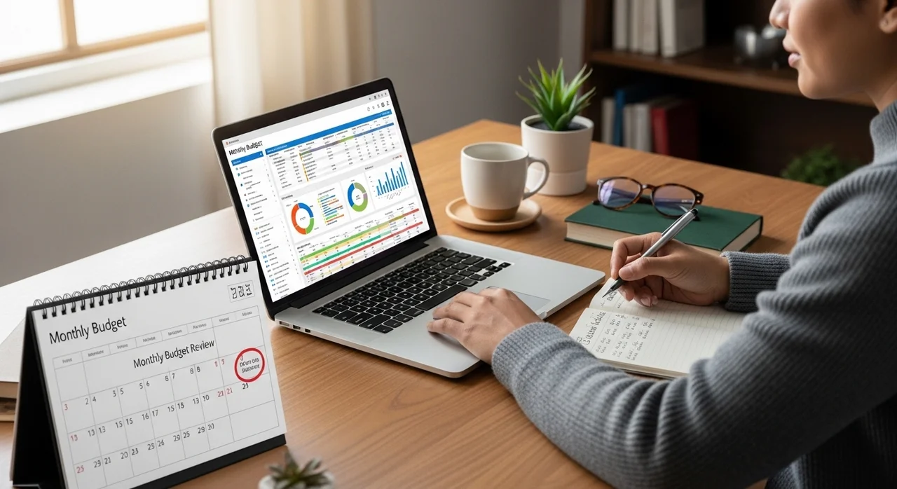 5단계: 정기적인 검토 및 피드백 - 지속 가능한 재무 습관 만들기