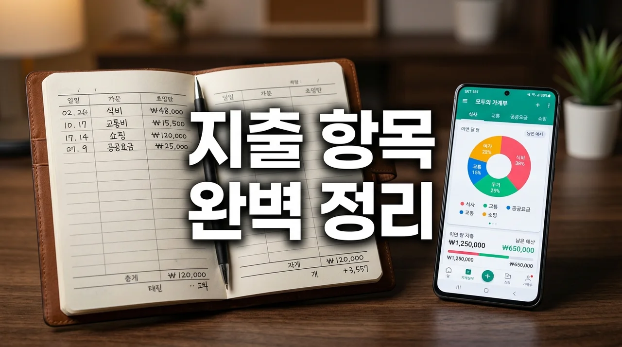 헷갈리는 지출 항목 정리법: 이것만 알면 통장 잔고가 달라져요