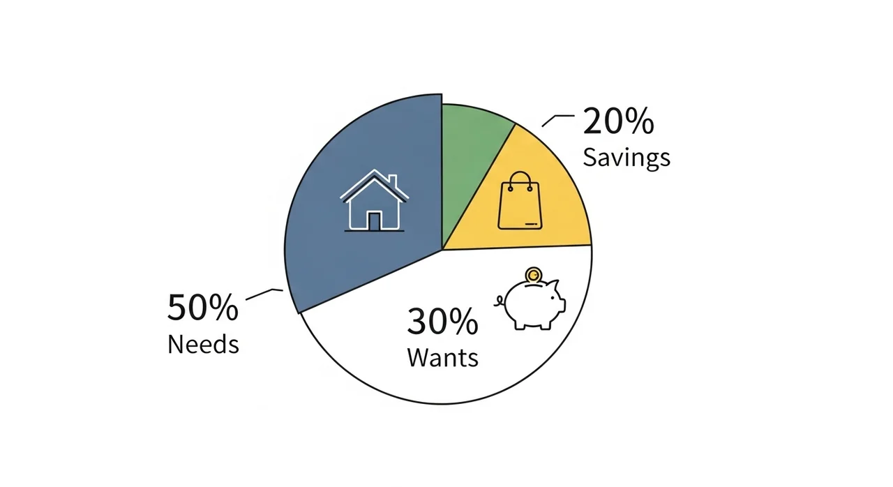 3단계: 구체적인 예산 계획 세우기 (50/30/20 규칙 활용)