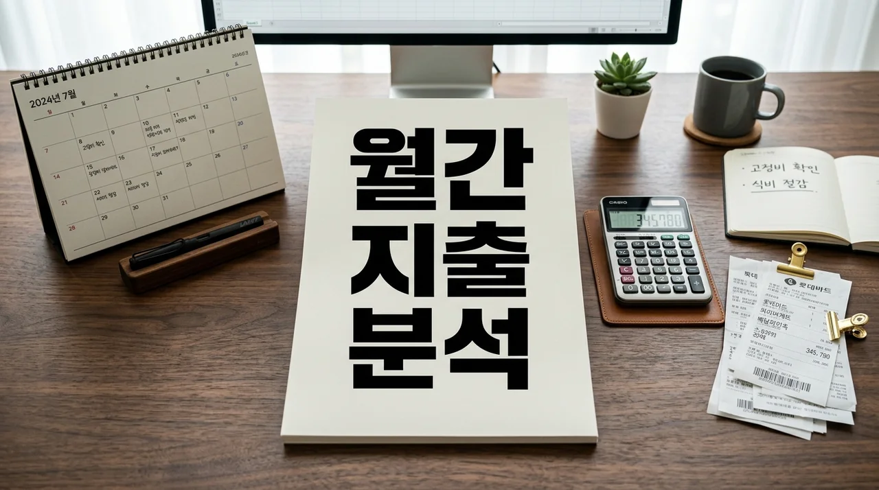 월간 지출 분석: 새는 돈 막고 목돈 만드는 현실적인 방법
