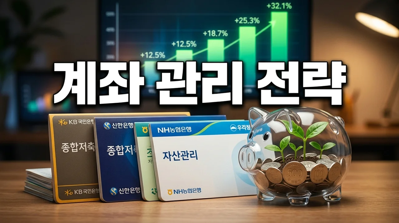 현명한 계좌 관리 전략: 자산 증식과 절세를 위한 5가지 핵심 비법