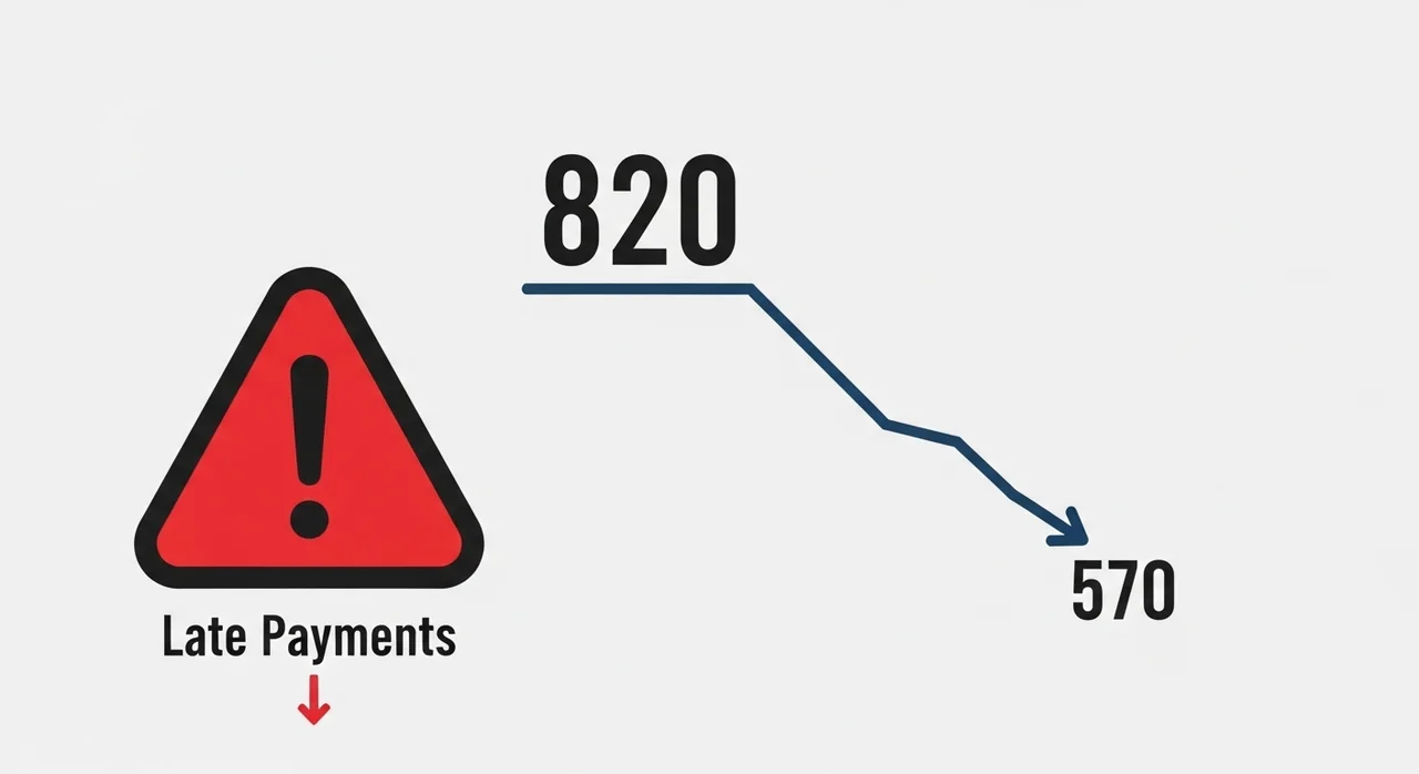 4단계: 자동이체 연체, 신용점수의 '적신호'