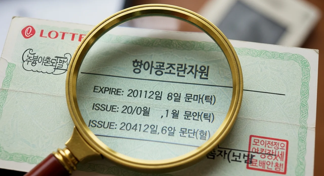 유효기간 지난 상품권, 포기하지 마세요!