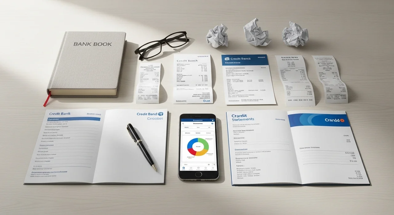 1단계: 모든 지출 기록 모으기 - 데이터 수집