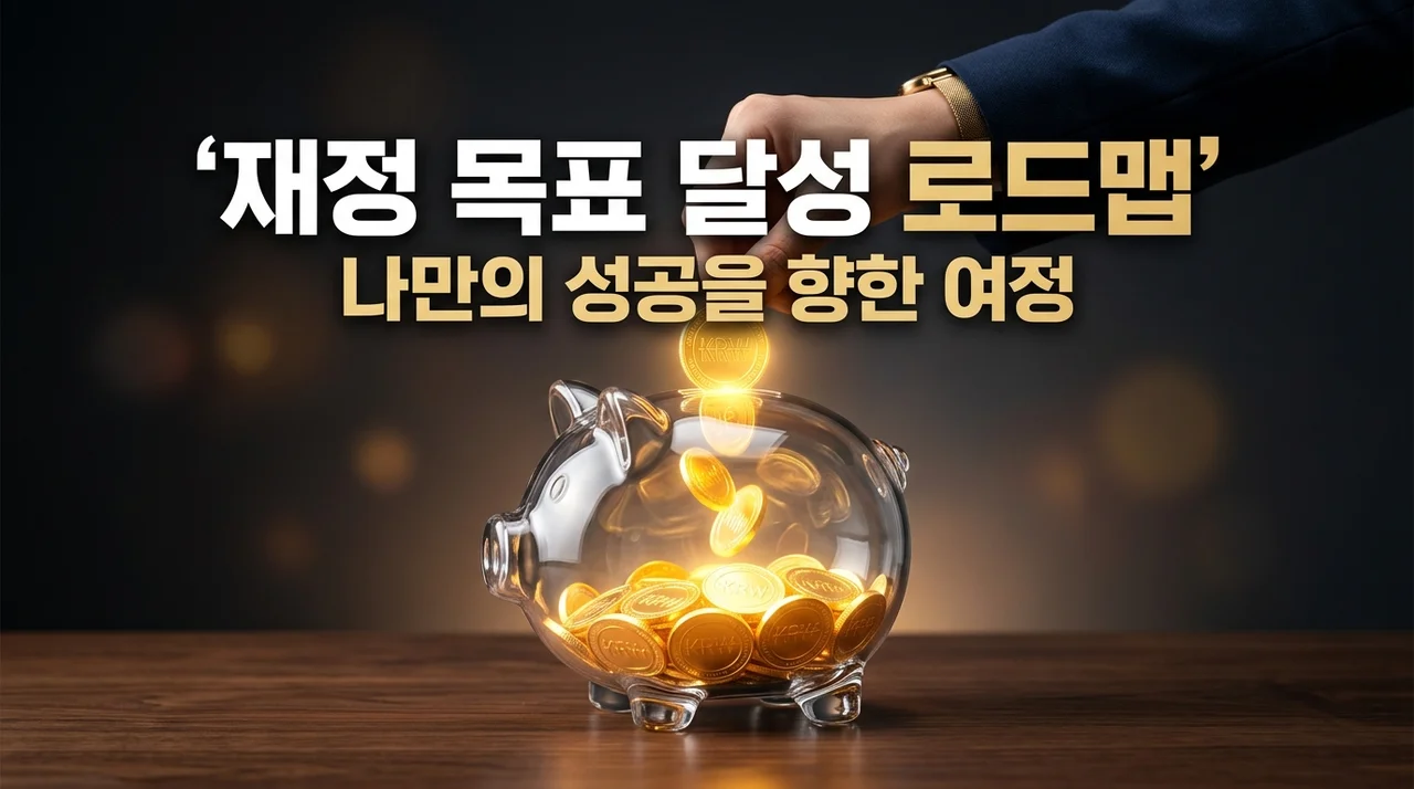 재정 목표 설정, 막막하신가요? 꿈을 현실로 만드는 로드맵 A to Z
