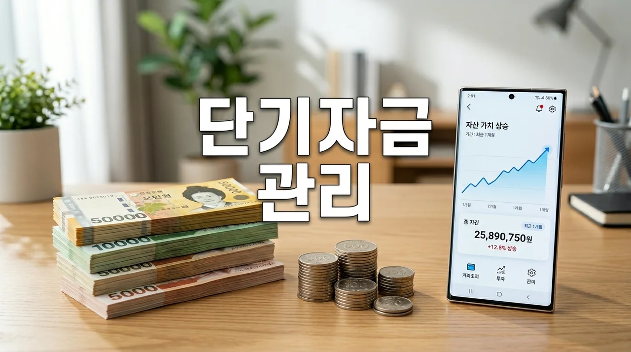 단기 자금 관리 완벽 가이드: 파킹통장 vs CMA 금리비교 총정리