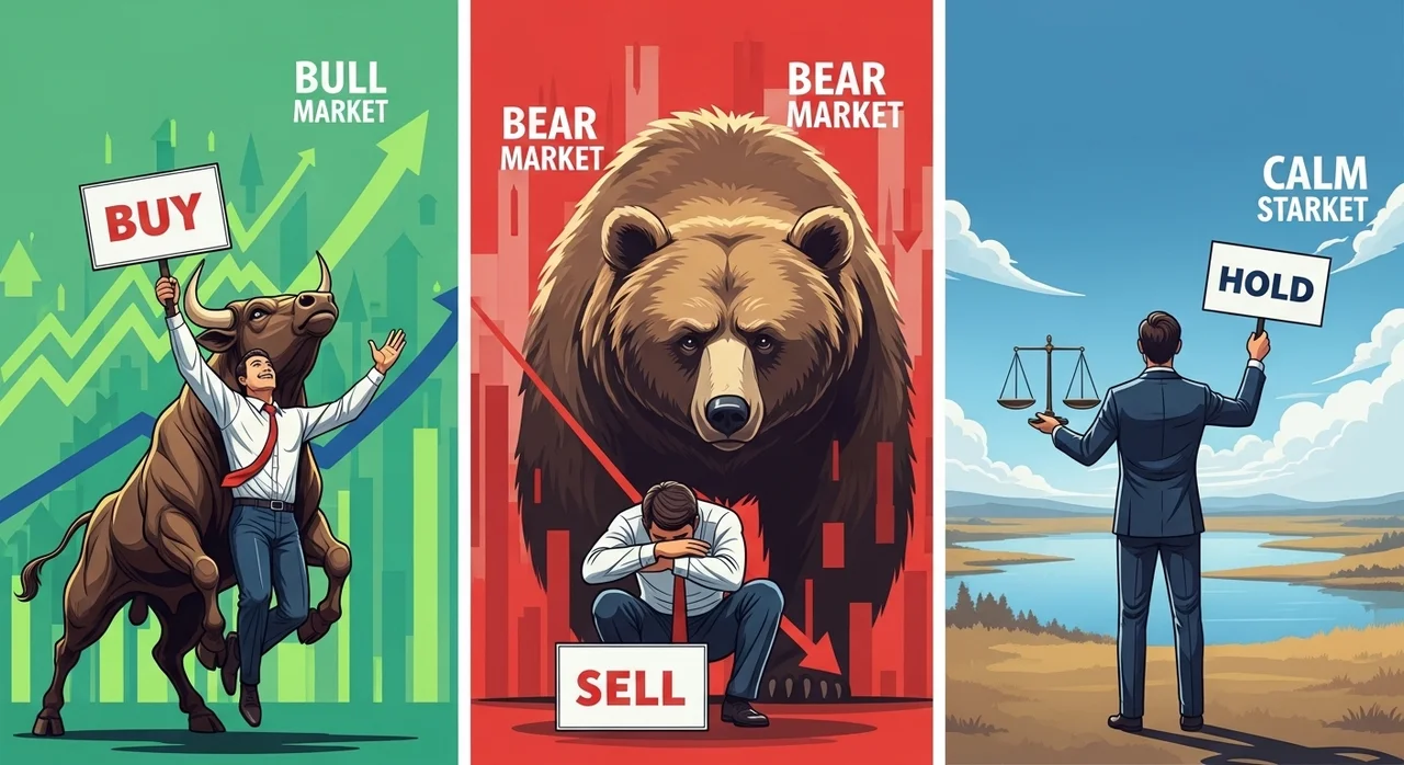 시장 상황별 유연한 현금 보유 전략 시나리오