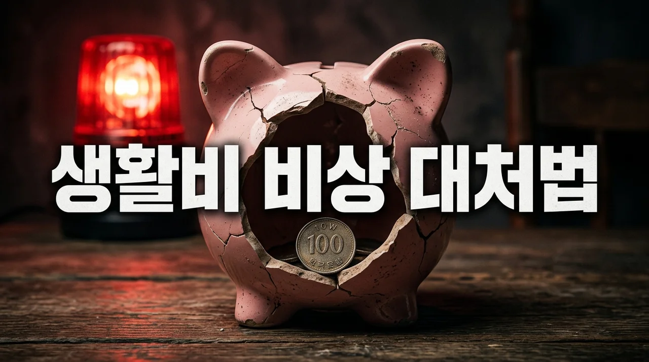 생활비 마이너스 비상! 현실적인 위기 탈출 전략 5가지