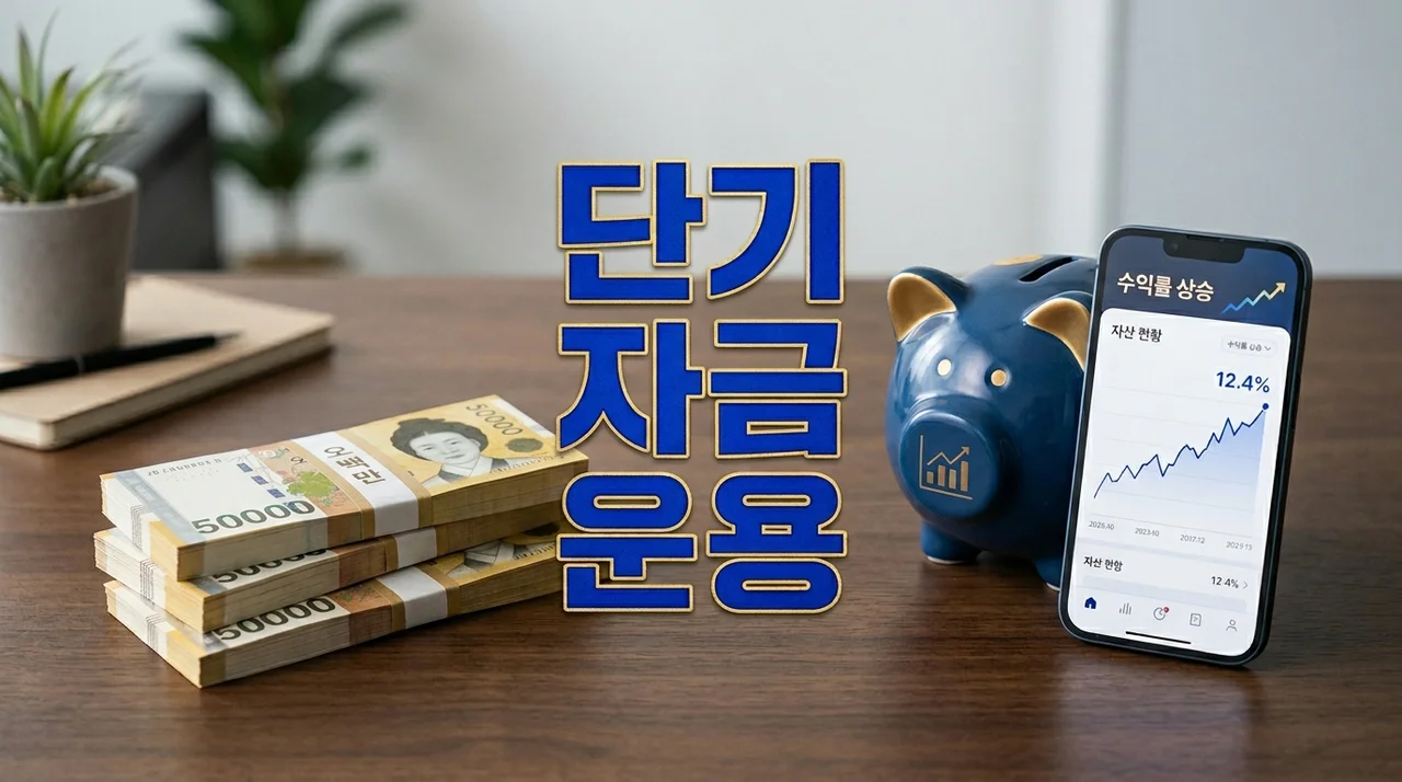 단기 자금 운용 완벽 가이드: 파킹통장, CMA, MMF 총정리