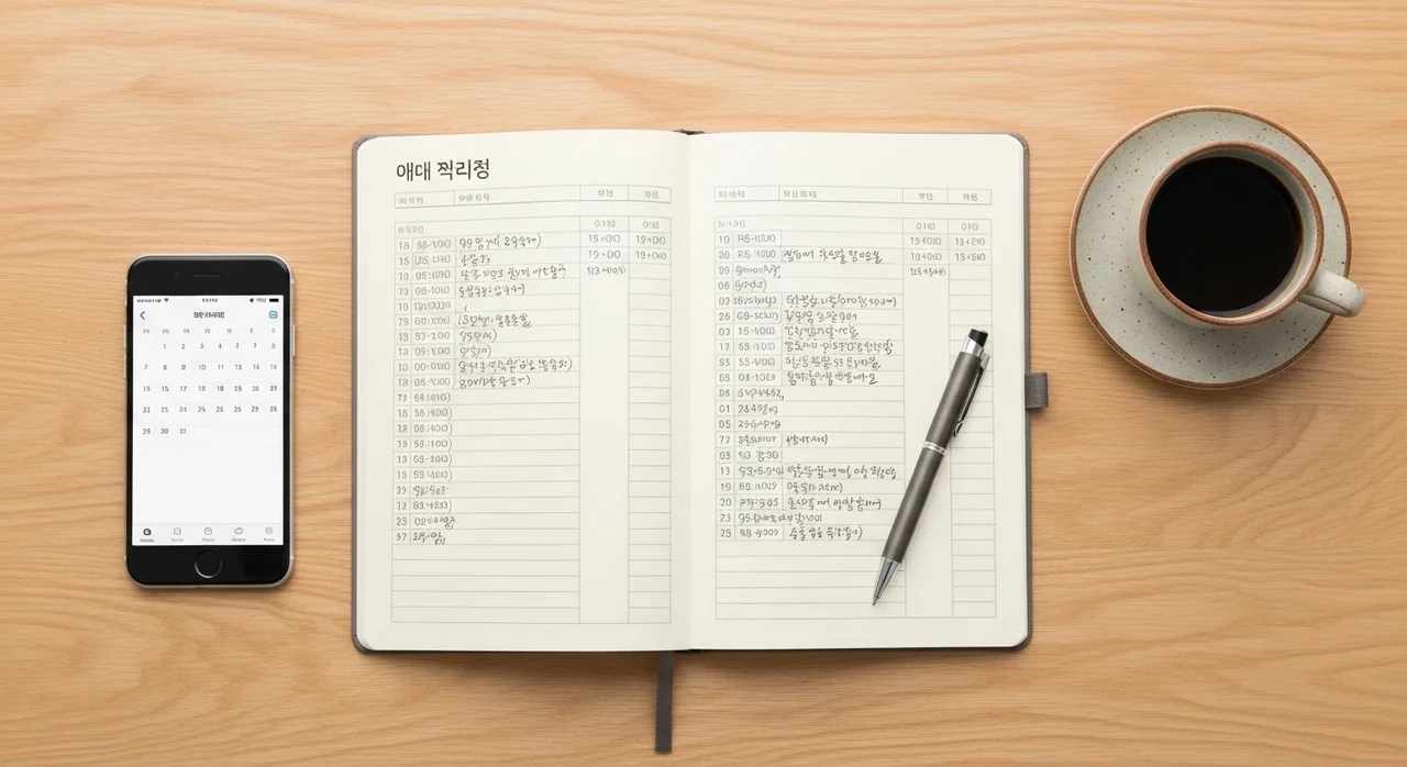 1단계: 내 시간은 어디로? '시간 가계부' 작성하기