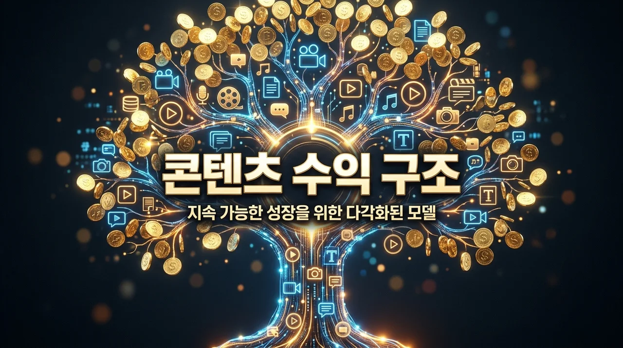 콘텐츠 수익 구조 완벽 가이드: 광고부터 구독까지 총정리