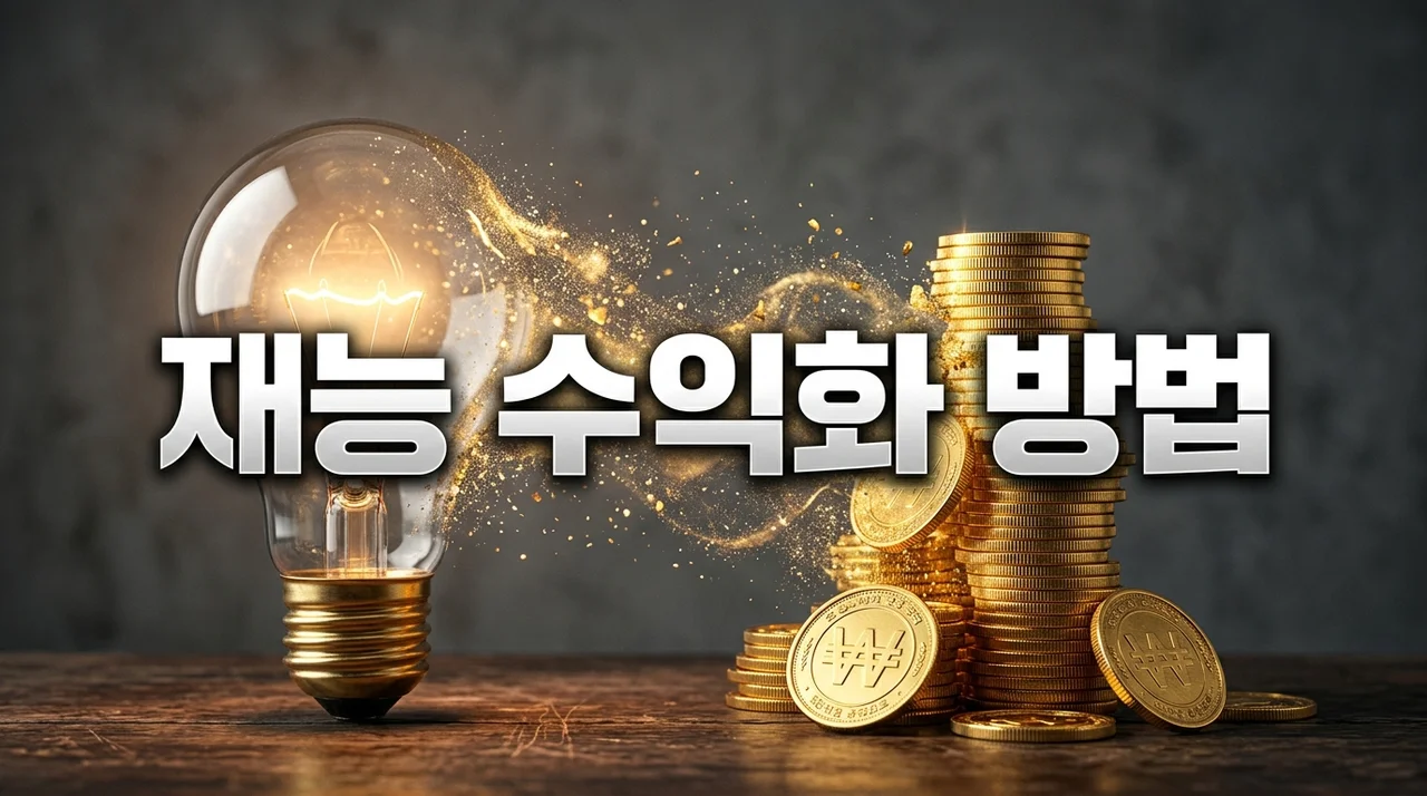 재능 수익화 방법 A to Z: 평범한 재능으로 월 100만원 버는 5단계