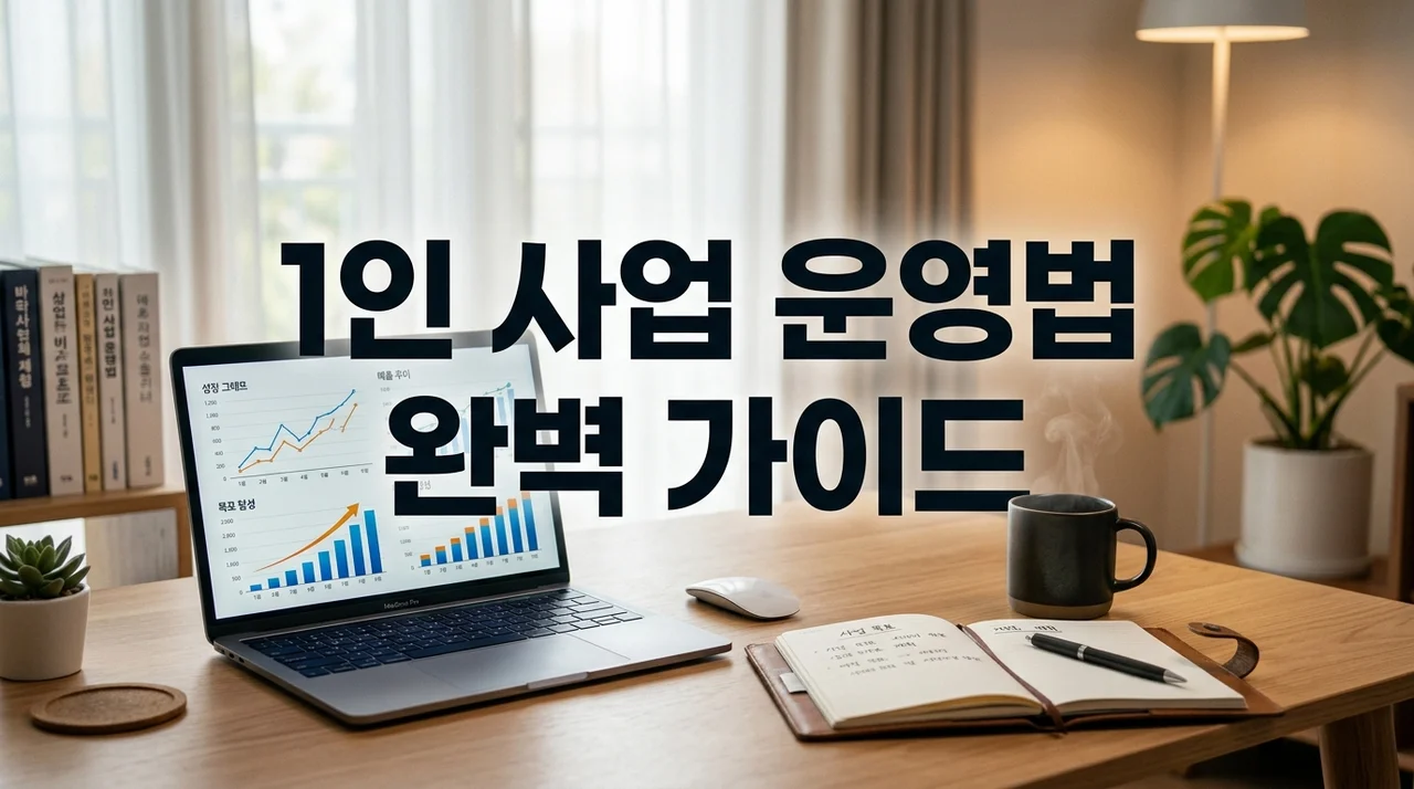 1인 사업 운영법 A to Z: 월 순수익 1천만원 자동화 시스템 구축 가이드