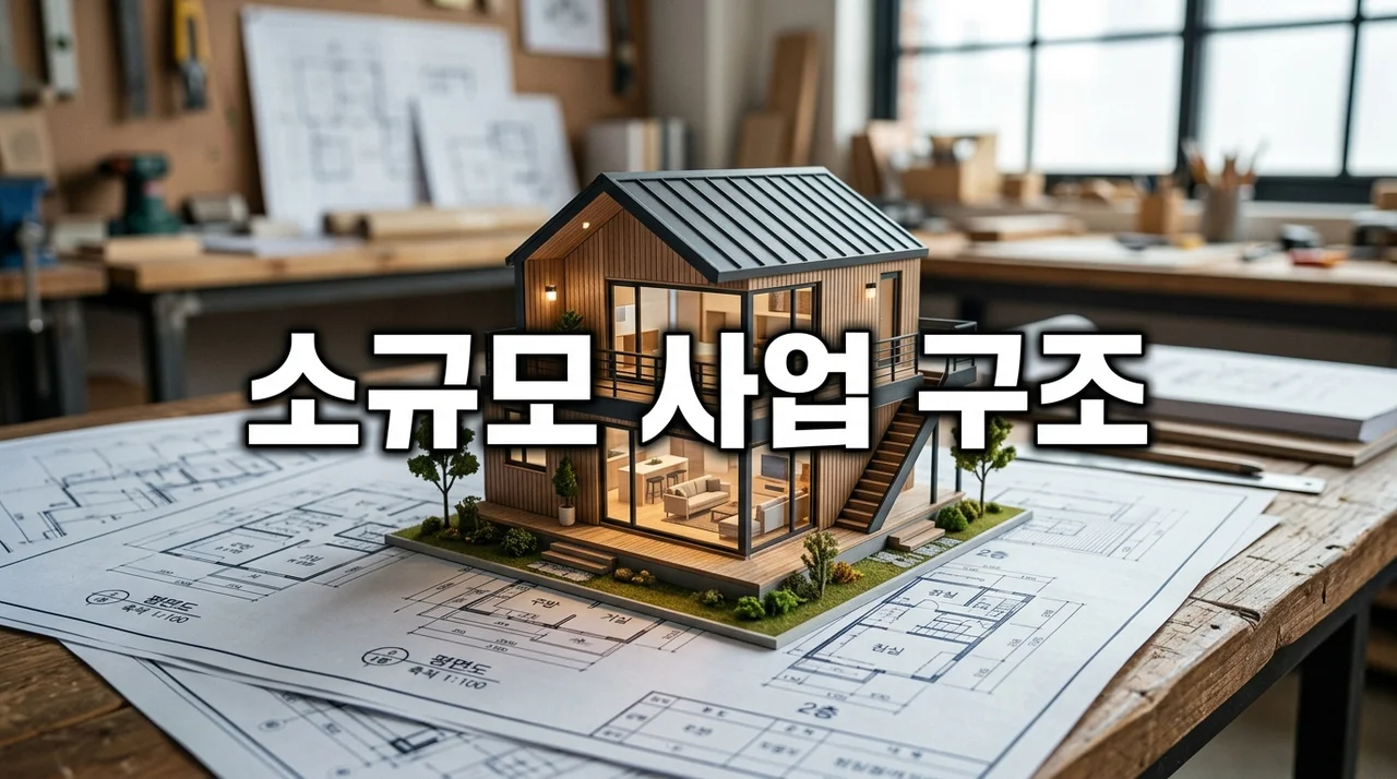 소규모 사업 구조 완벽 분석: 1인 창업부터 재건축까지