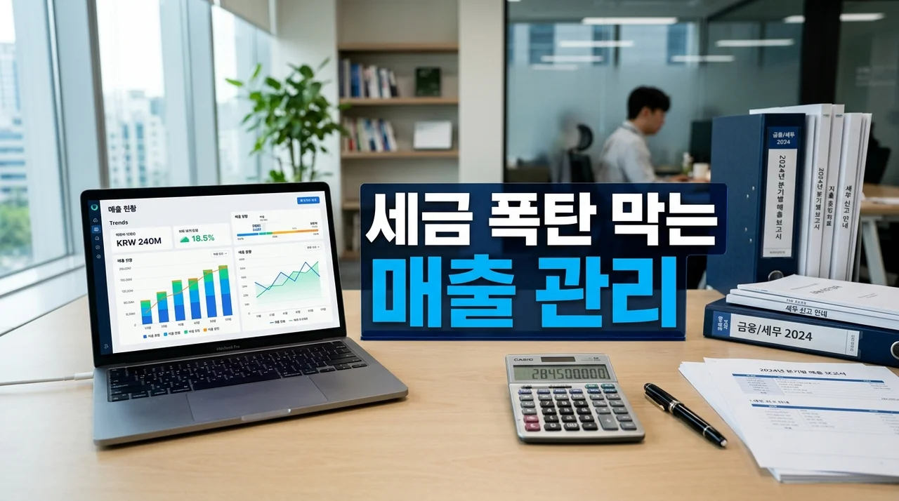세금 폭탄 피하는 매출 관리 방법: 엑셀부터 자동화까지 완벽 정리