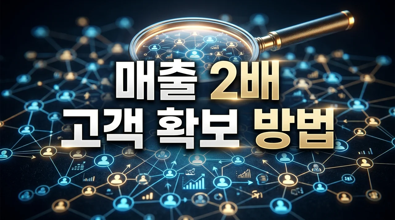 매출 2배 상승, 2026년 최신 고객 확보 방법 5가지 핵심 전략