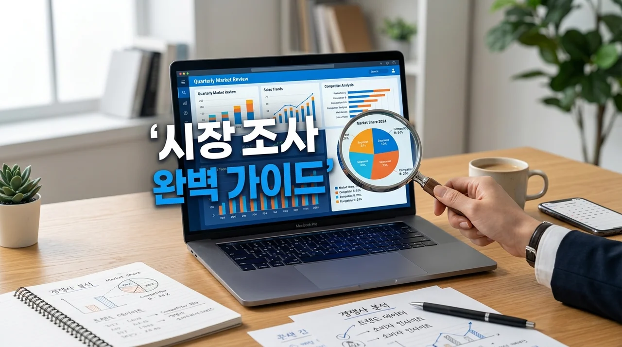 실패 없는 창업을 위한 시장 조사 방법 완벽 가이드 (5단계)