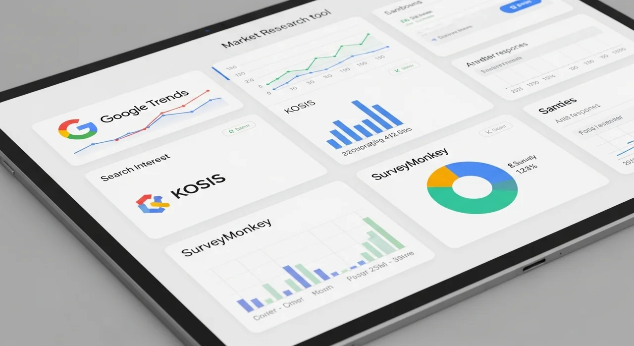 시장 조사를 도와주는 유용한 툴과 사이트