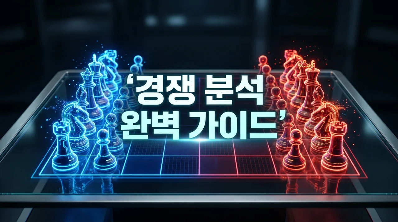 성공을 부르는 경쟁 분석 방법 5단계 (SWOT, 4P 완벽 가이드)