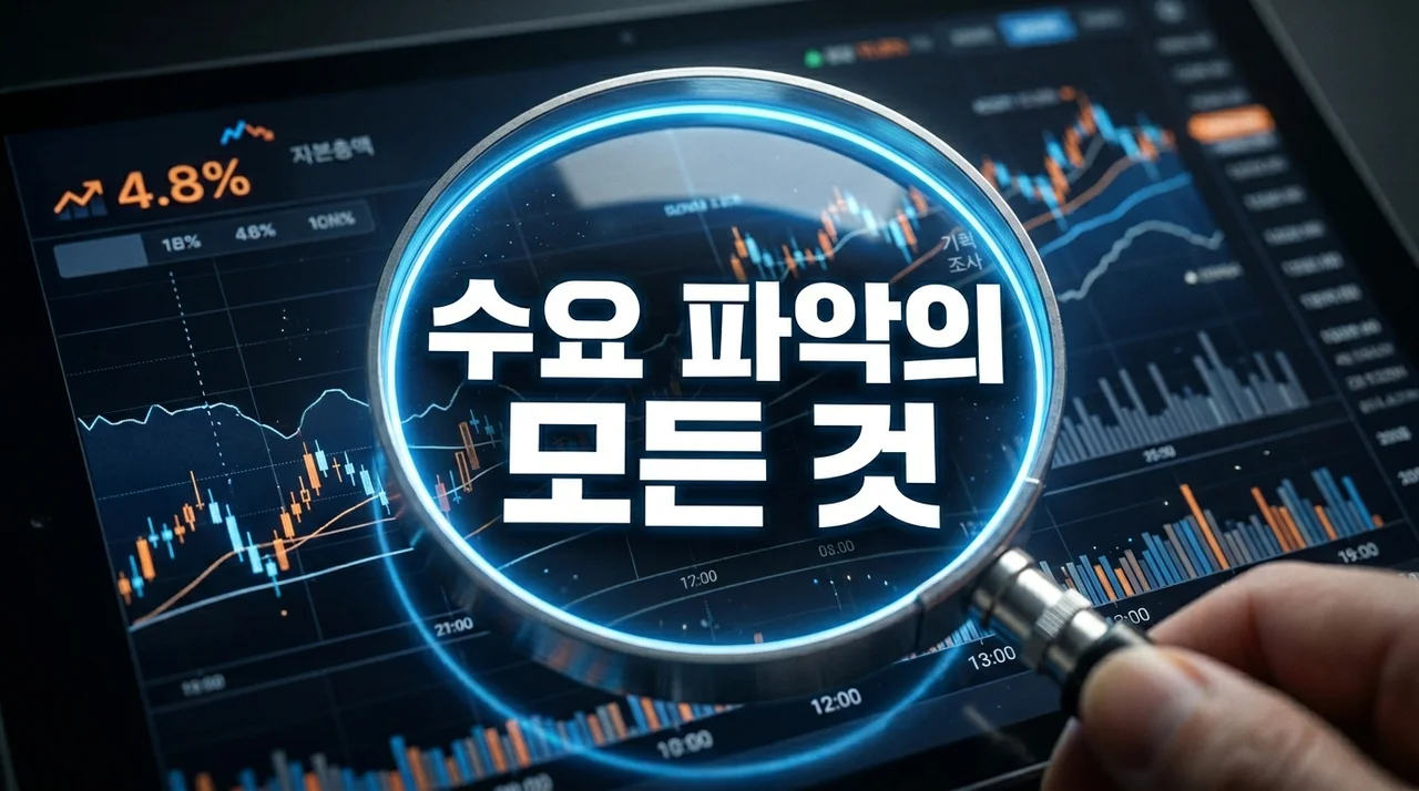 수요 파악 방법 A to Z: 실패 없는 비즈니스의 첫걸음