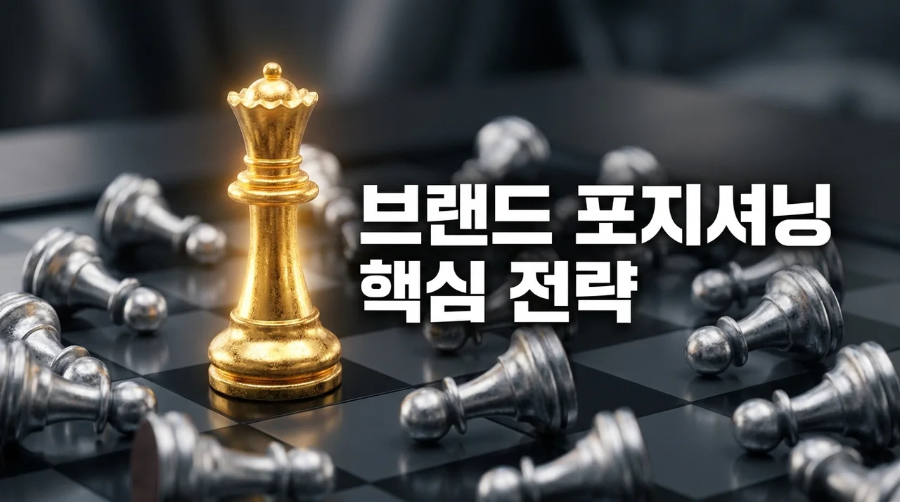 핵심만 짚는 브랜드 포지셔닝 방법 5단계 (경쟁력 강화 전략)