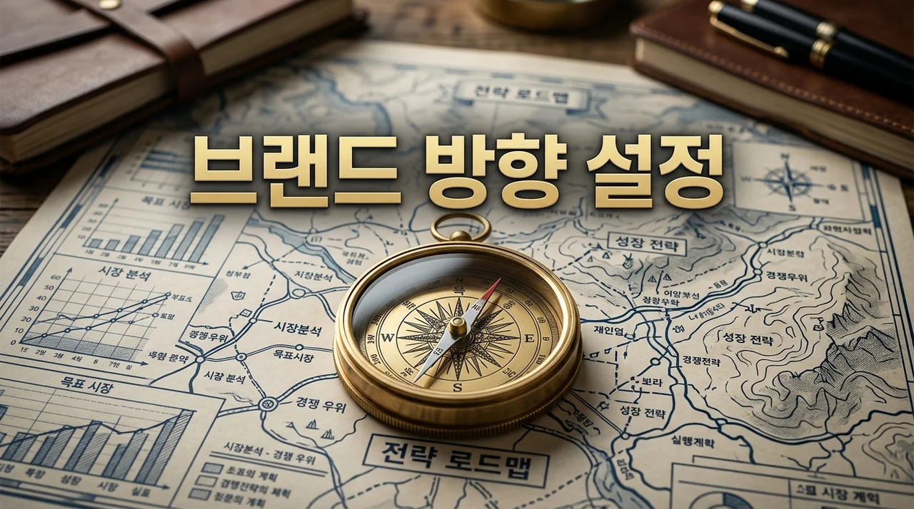브랜드 방향 설정: 실패 없는 비즈니스를 위한 5단계 핵심 전략