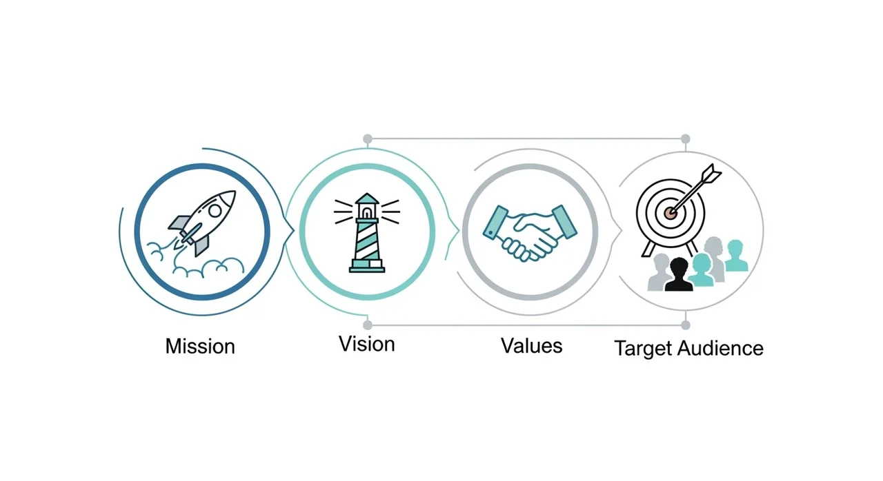 브랜드 방향성이란 정확히 무엇인가?: 핵심 구성 요소 4가지