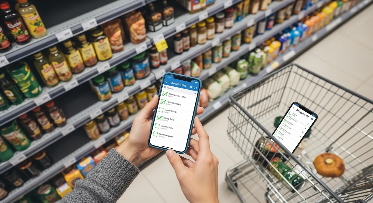 4단계: 계획이 돈이다, 쇼핑 리스트의 마법