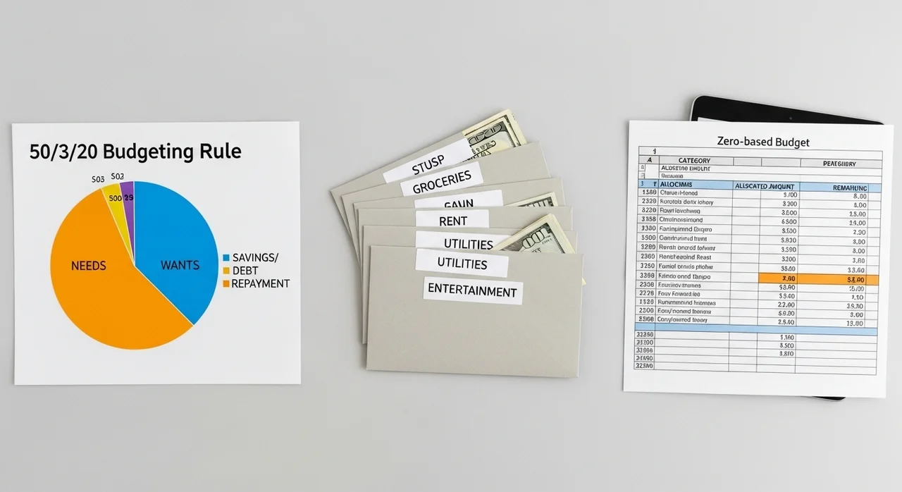 나에게 맞는 예산 관리법은? 3가지 방법 비교 분석