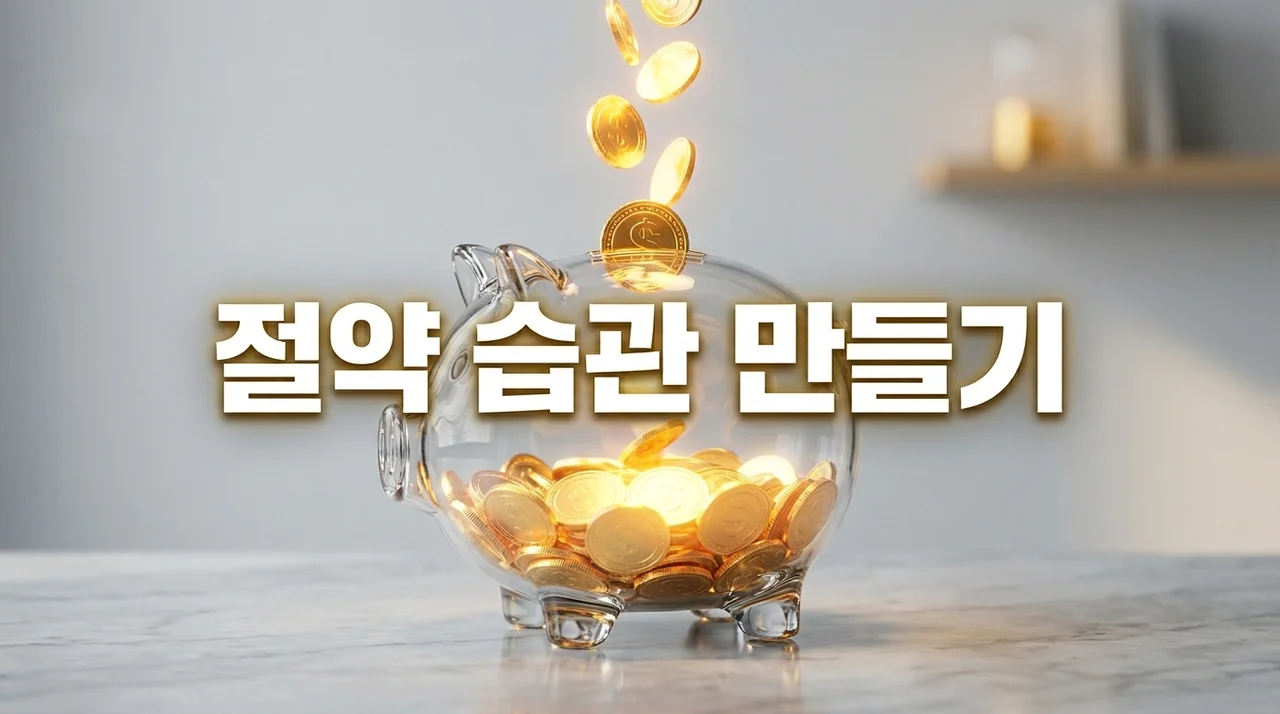 절약 습관 만들기: 새는 돈 막고 목돈 만드는 7가지 현실 비법