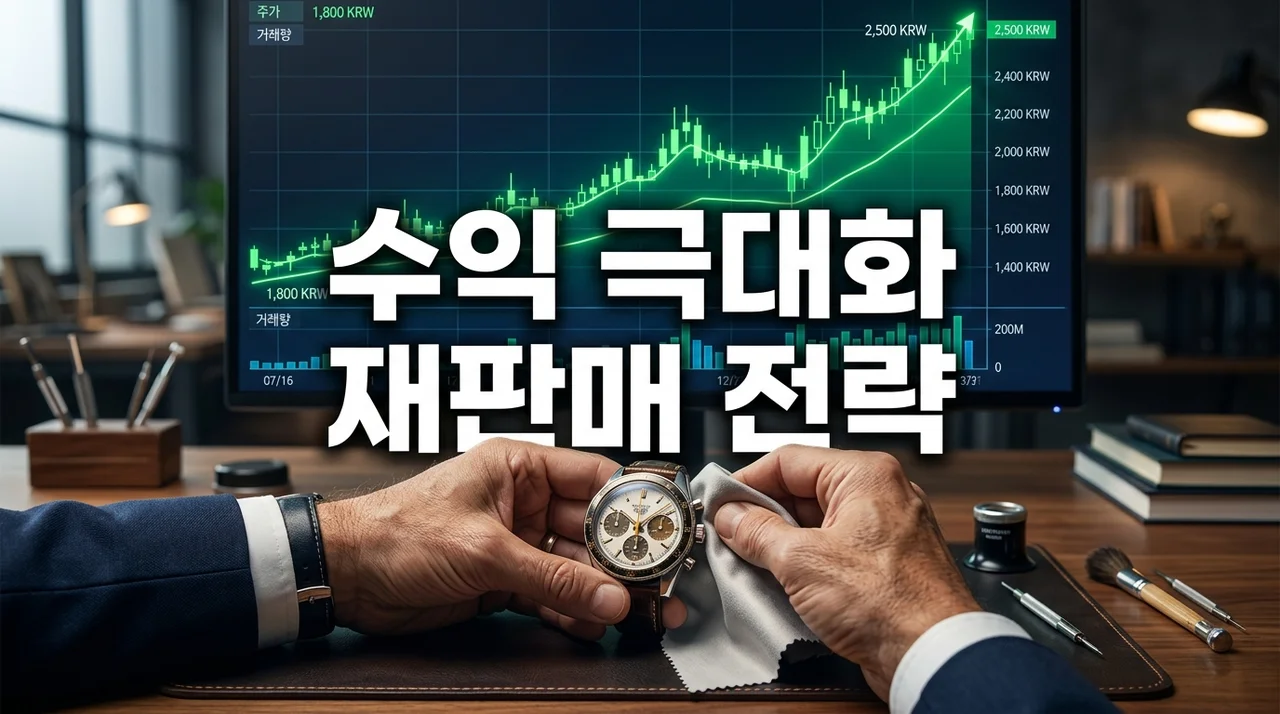 수익 극대화, 성공적인 재판매 전략 A to Z (부동산, 중고)