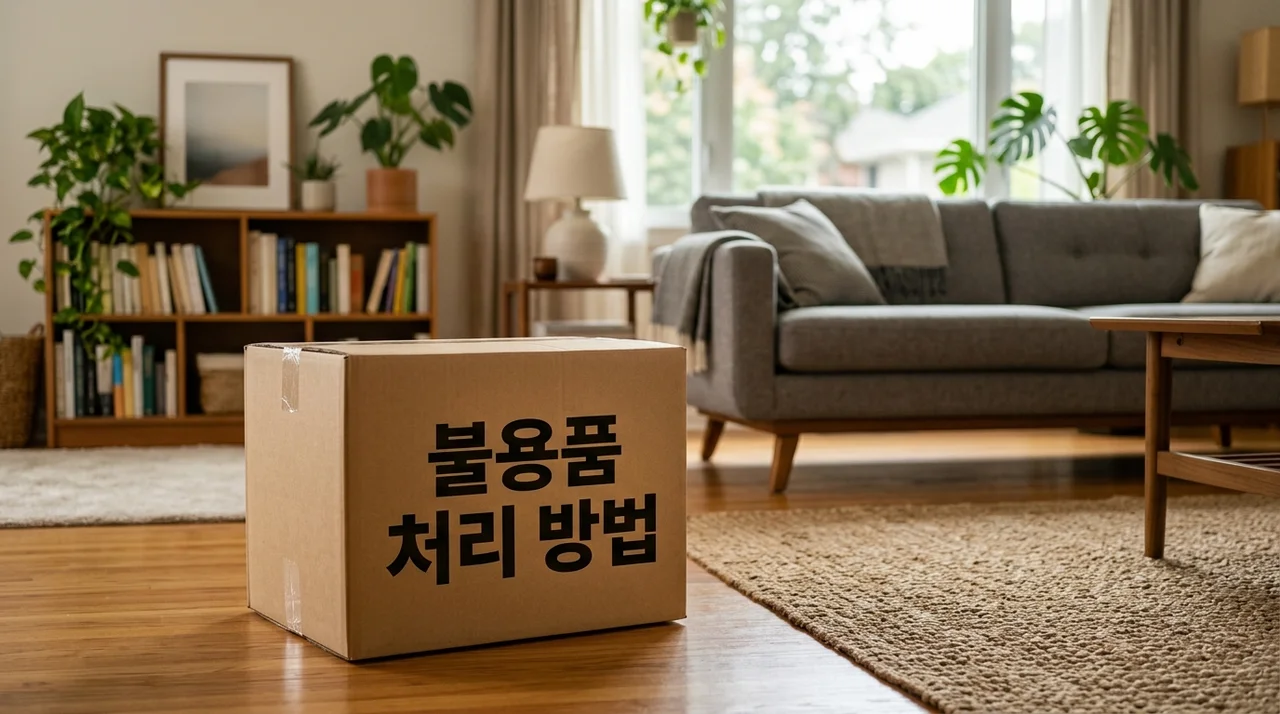 골치 아픈 불용품 처리 방법, A to Z 완벽 정리 (소량/대량)